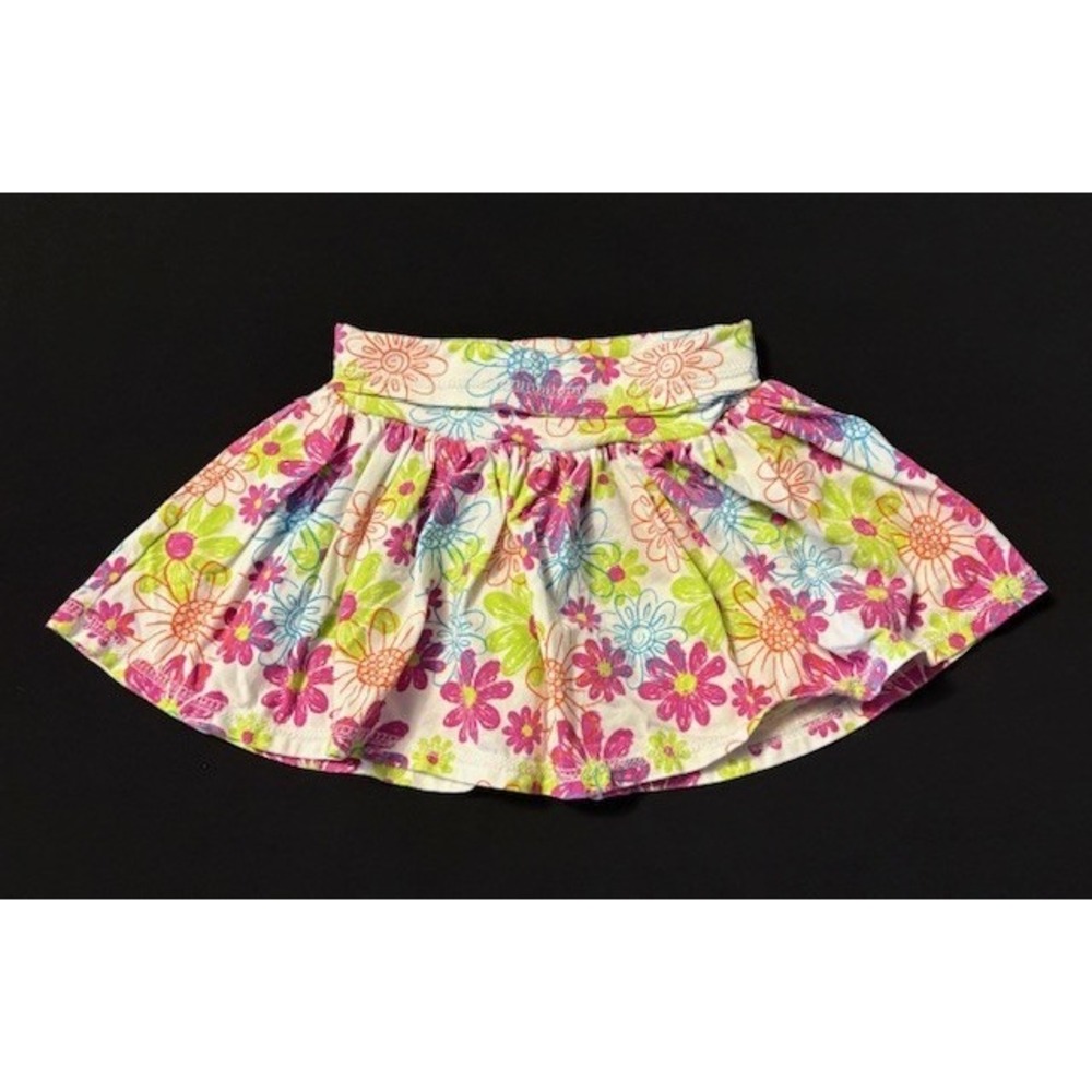 Koala kids bright floral skirt, size 2T/24 months